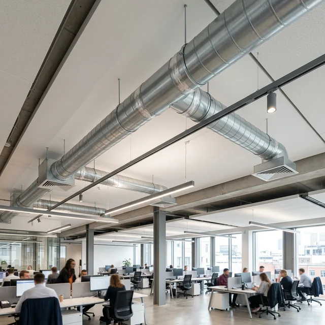 Reparación de aire acondicionado por conductos centralizado